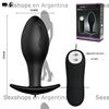 Plug anal con vibro 12 intensidades